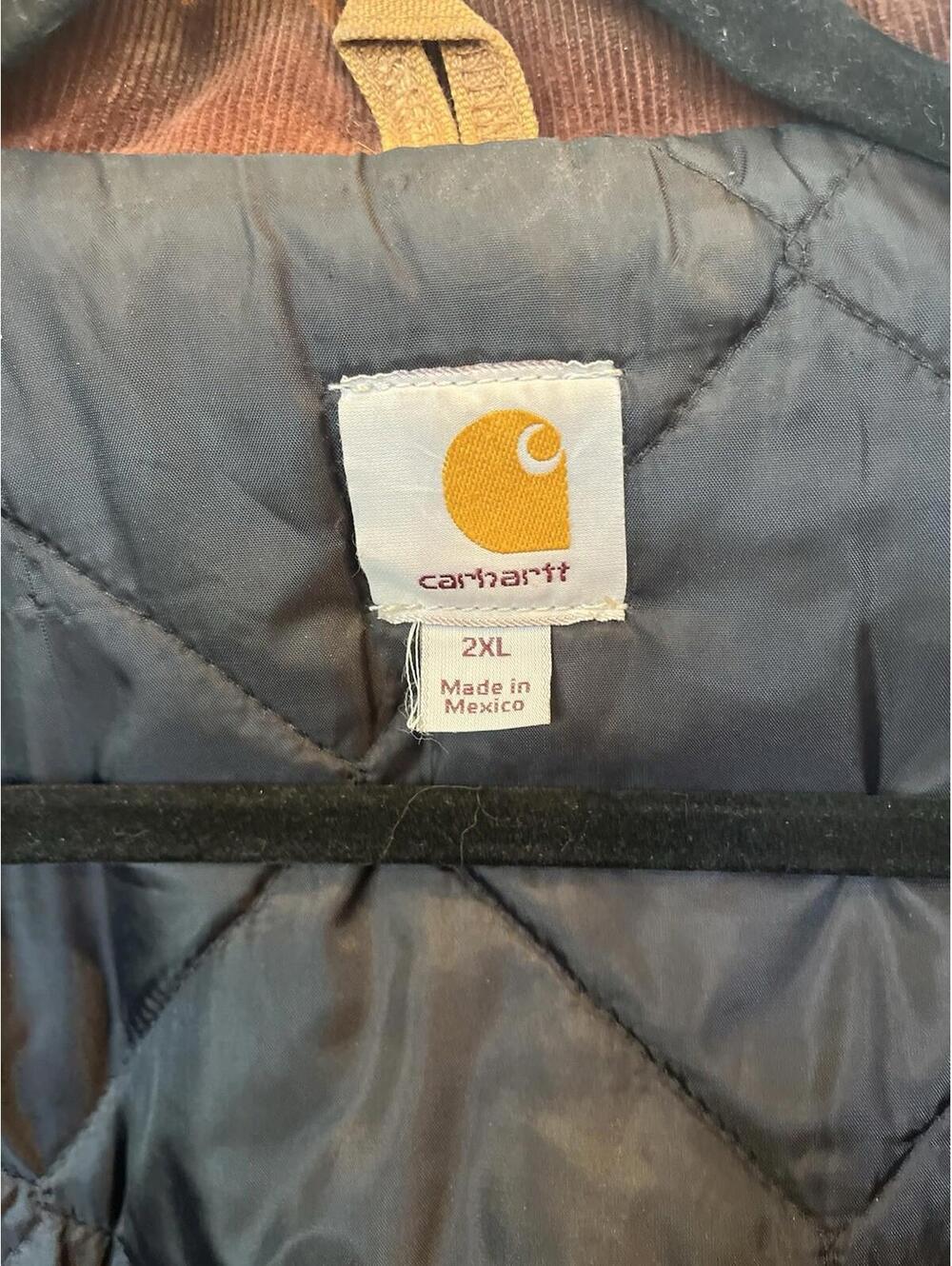 Carhartt Brown Jacket RN# 14806 Men's 2XL Excellent - Picture 12 of 12